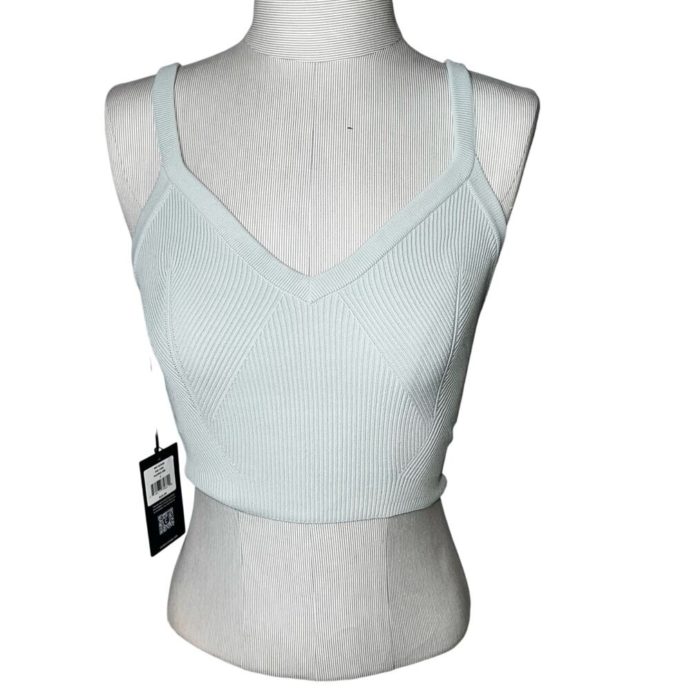 CUTS ribbed coreflex cami triangle tank shoreline women's size small NWT